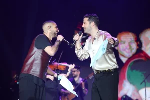 أحمد سعد يتألق في حفل عيد الربيع