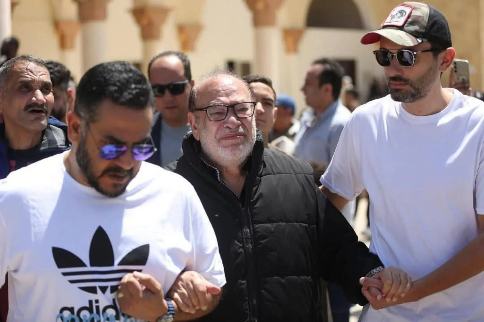 نجوم الفن يودعو سليمان عيد بكلمات حزينه ومواقف مؤثره كتير