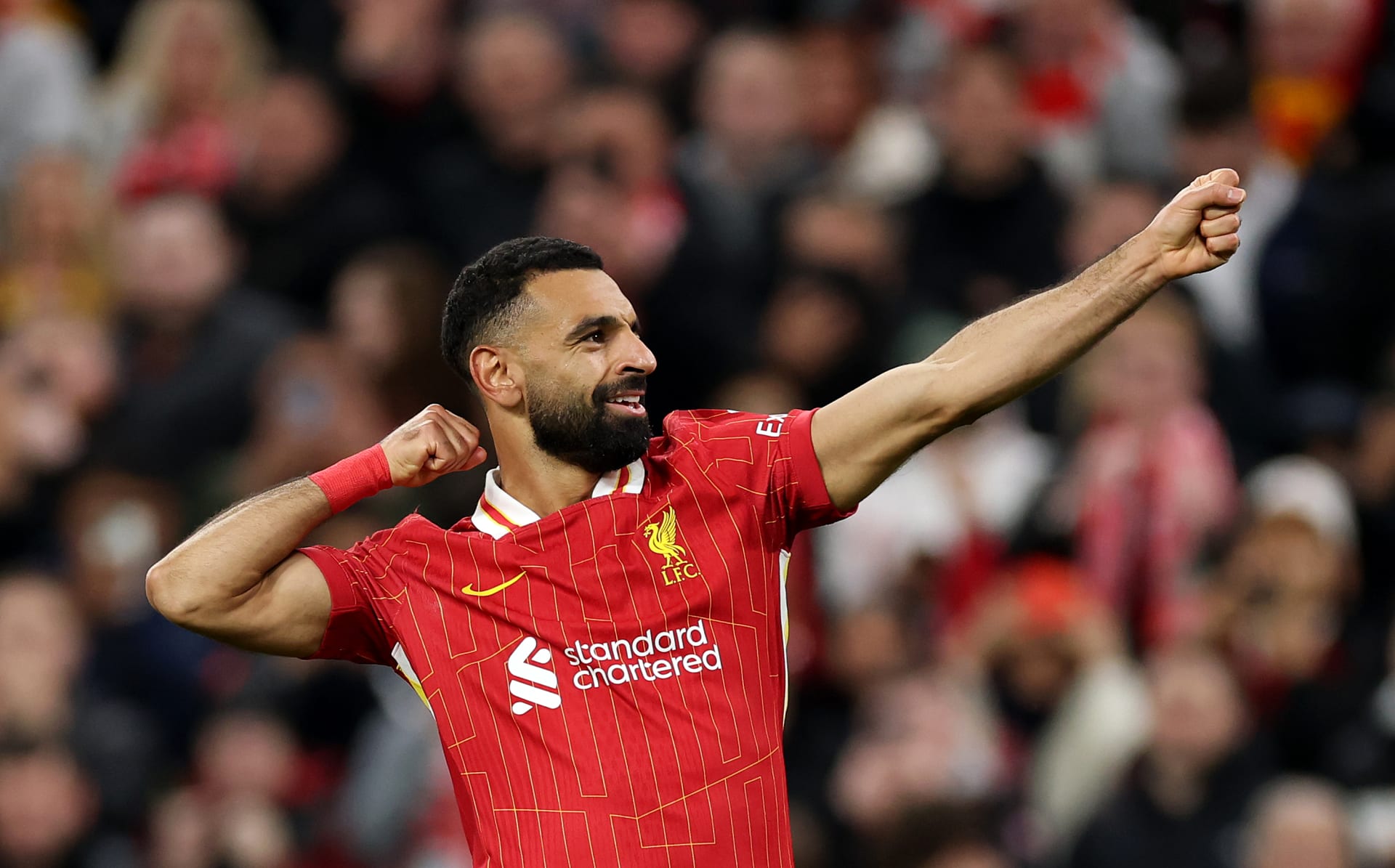راتب خيالي لمحمد صلاح في عقده الجديد مع ليفربول حتى 2027