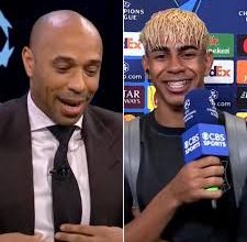 تييري هنري مع لامين