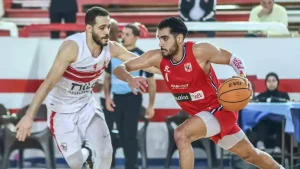 الزمالك يتفوق على الأهلي في مباراة حاسمة ضمن دوري السلة المؤهلة للنهائي