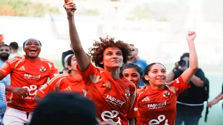 أهلي مصر يبرز اللاعبات