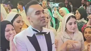 في حفل زفاف سيد نيمار لاعب الزمالك.. أبرز الحضور كان فتوح بين الحضور