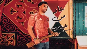 محمود تريزيجة يظهر لأول مرة بالتتش بعد عودته للنادي الأهلي بقمصان جديدة