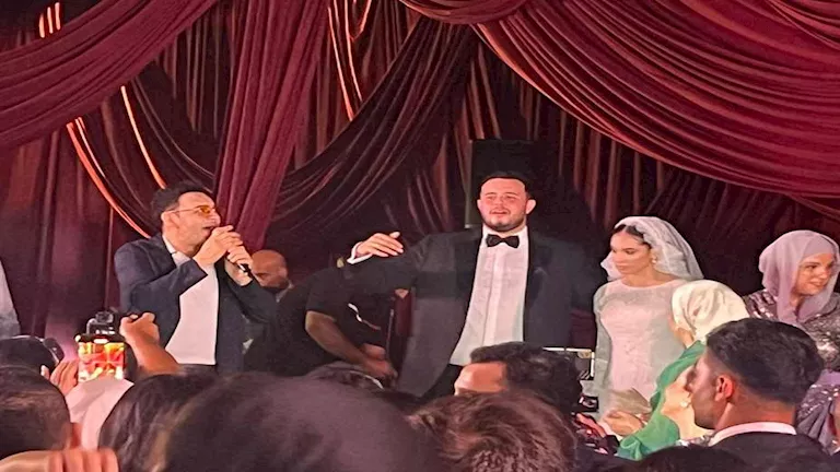 حفل زفاف ابنة وزير الرياضة يشهد ظهور أبو تريكة في الساحل الشمالي