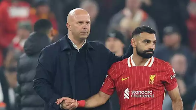 صلاح يواجه صدمة قوية بعد إعلان أرني سلوت تعيين قائد ليفربول الثاني