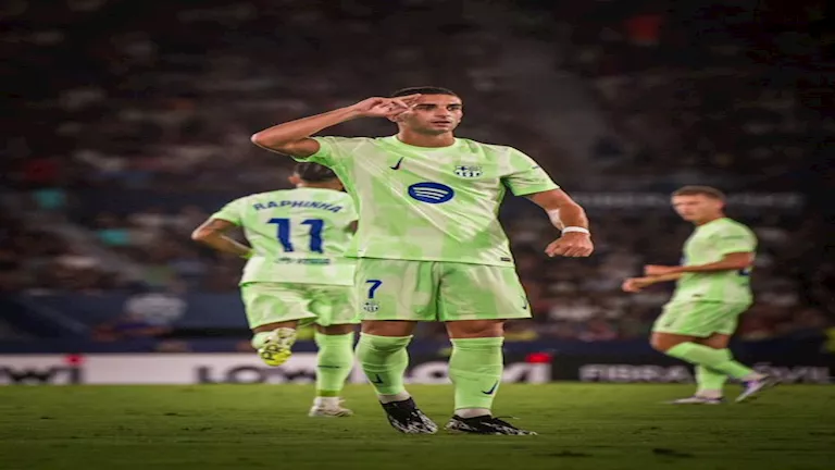 فريق برشلونة يستعد لمواجهة رايو فاييكانو في منافسات الدوري الإسباني